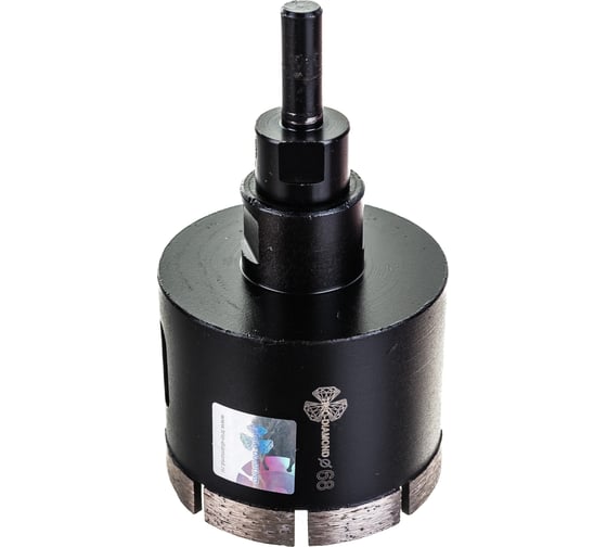 Изображение товара Коронка алмазная по керамограниту TRIO-DIAMOND 68 мм Grand Silver Welding GCB768