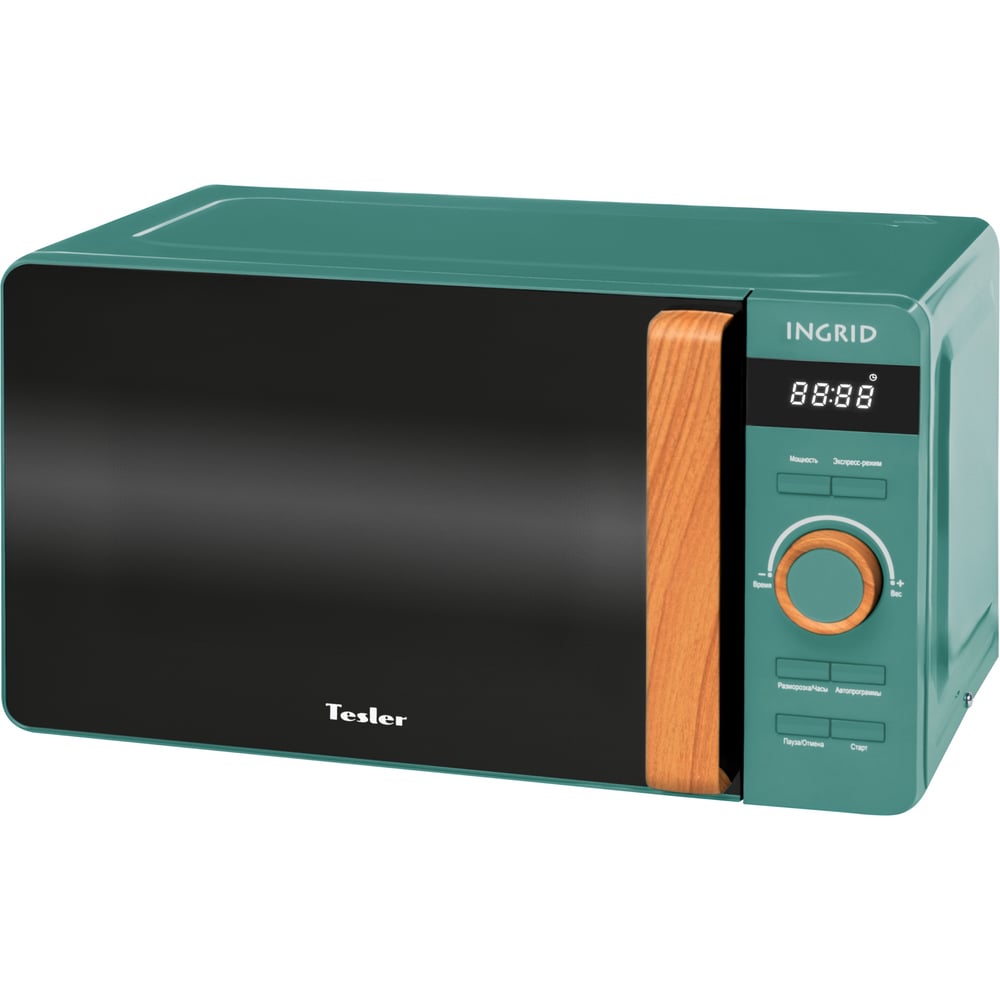 Изображение товара Микроволновая печь TESLER ME-2044 PINE GREEN 1150Вт 20л защитa детей