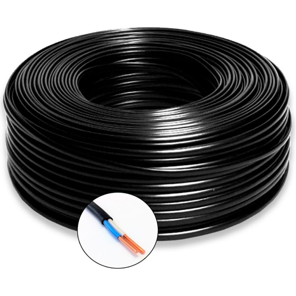 Электрический кабель ПРОВОДНИК, цвет черный OZ62209L15 ввг-пнг(a)-ls - фото 1