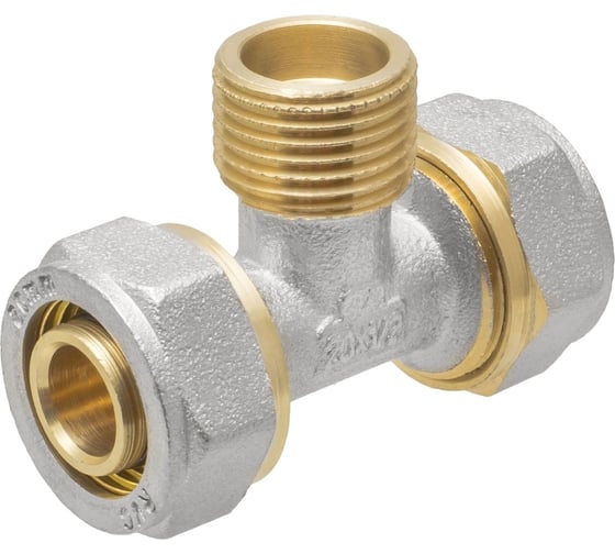 Изображение товара Тройник 20х1/2"х20 ц/ш/ц Rvc RC 00722