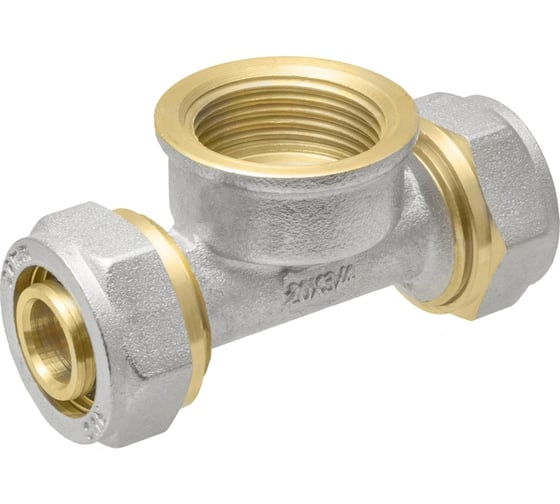Изображение товара Тройник 20х3/4"х20 ц/г/ц Rvc RC 00713