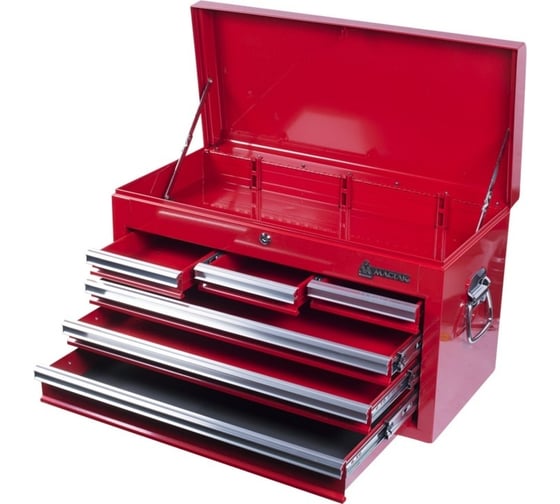 Изображение товара Ящик инструментальный 6 полок, красный МАСТАК 511-06570R