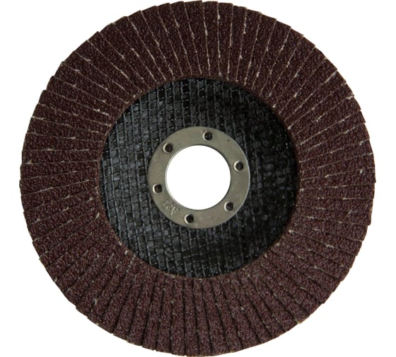 Изображение товара Круг лепестковый торцевой 125x22 мм, Р60, оксид алюминия Korvus 2223260 Лк-00013483