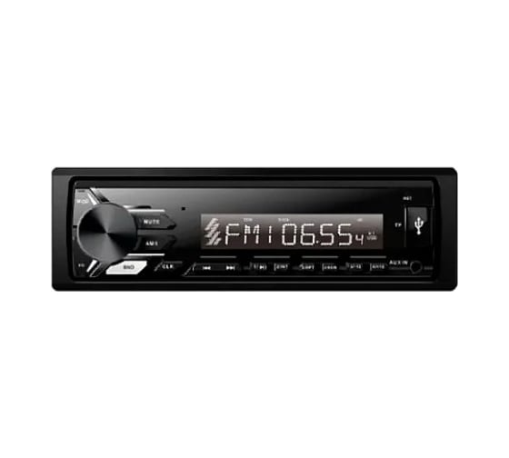Изображение товара Автомагнитола FIVE 1 din, зеленая, Bluetooth, USB, AUX, SD, FM, 4х50 F26G