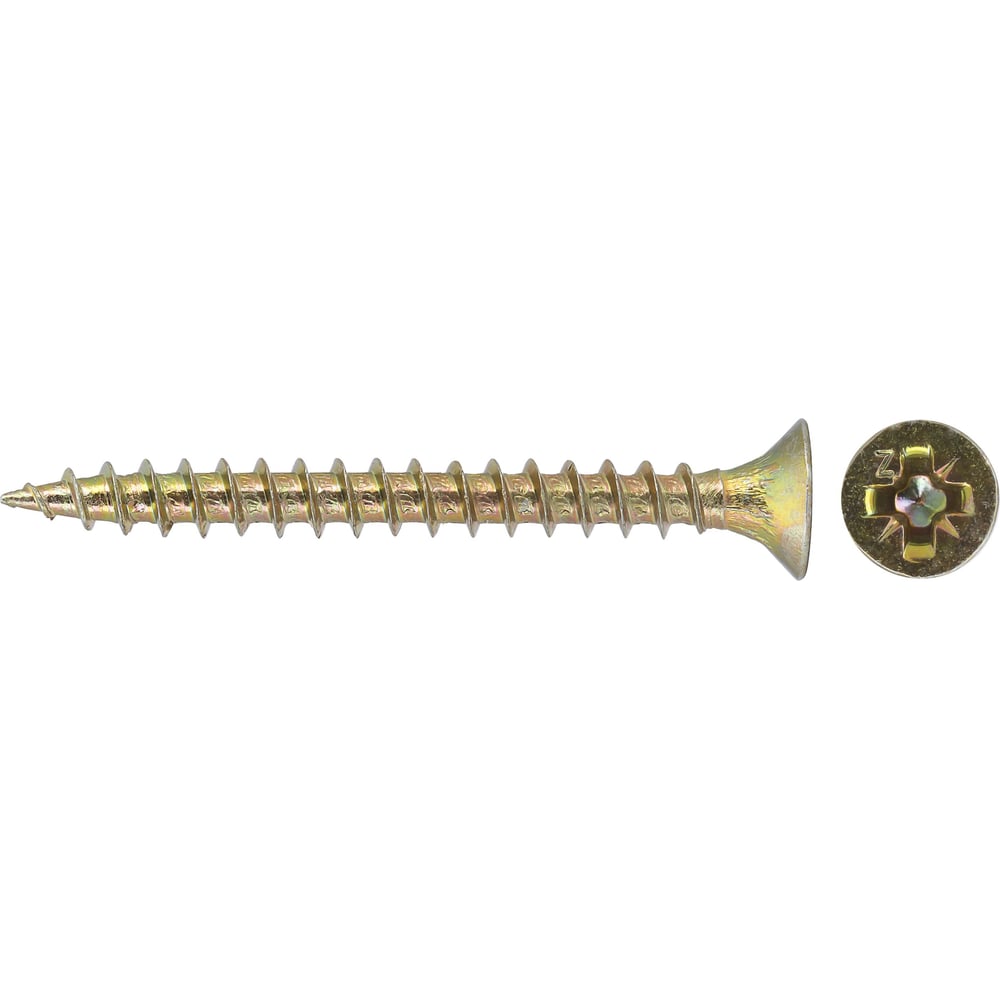 Изображение товара Универсальный саморез Tech-Krep 40х3,5 мм 200 шт желтый