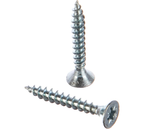 Изображение товара Универсальные саморезы, оцинкованные, 35x5,0 мм, 200 шт., коробка с окном Zitar 102198