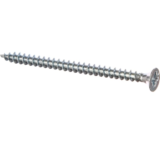 Изображение товара Универсальные саморезы, оцинкованные, 50x3,5 мм, 200 шт., коробка с окном Zitar 102175