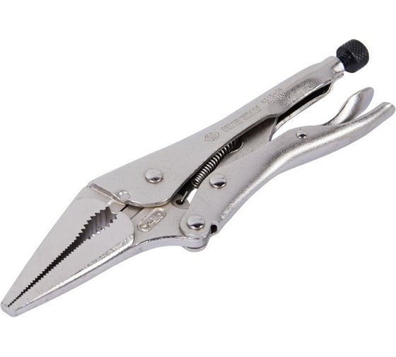 Изображение товара Тонконосый зажим с фиксатором KING TONY 221 мм 6315-09