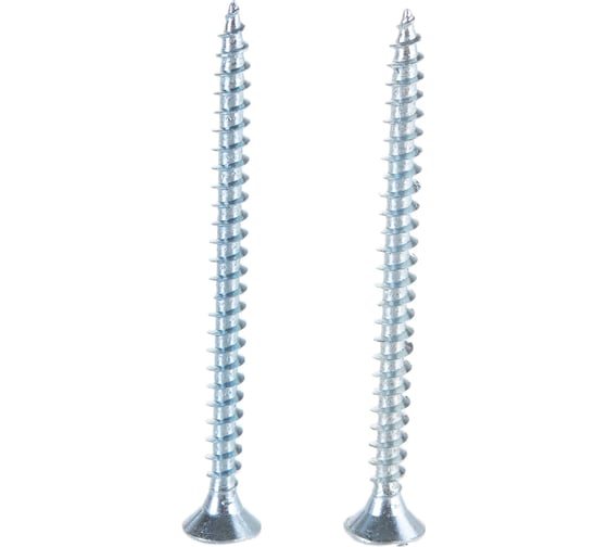 Изображение товара Универсальный саморез Zitar 60х4,5 мм 150 шт оцинкованный, коробка с окном 102194