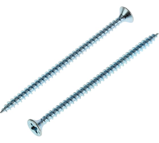 Изображение товара Универсальный саморез Zitar 70х5,0 мм 100 шт оцинкованный, коробка с окном 102202