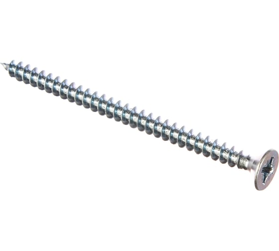 Изображение товара Универсальный саморез Tech-Krep 90х6,0 мм 50 шт оцинкованный, коробка с окном 102211