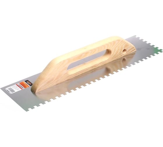 Изображение товара Гладилка STARTUL Master нержавеющая, 126x480 мм, зуб 10x10 мм ST1056-10