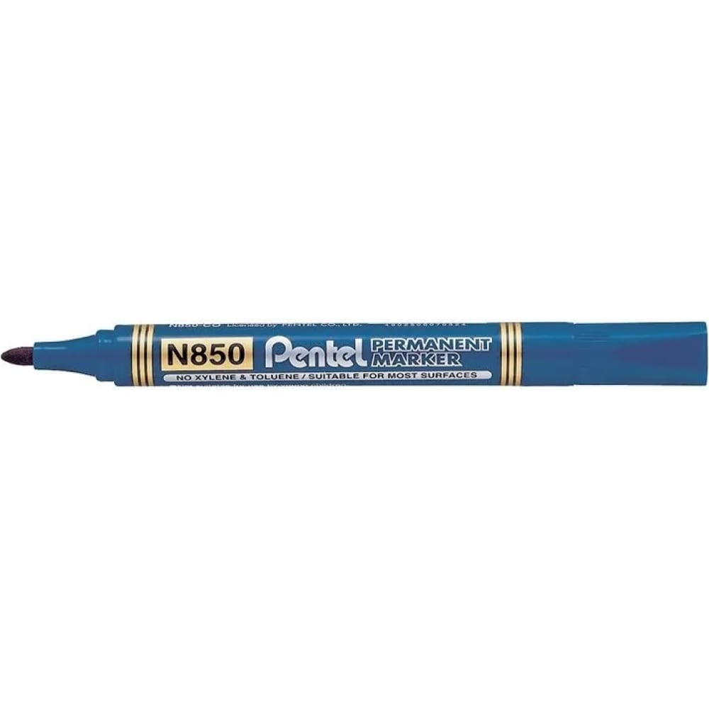 Перманентный маркер Pentel маркер для досок с жидкими чернилами и кнопкой подкачки чернил pentel maxiflo 4 мм синий