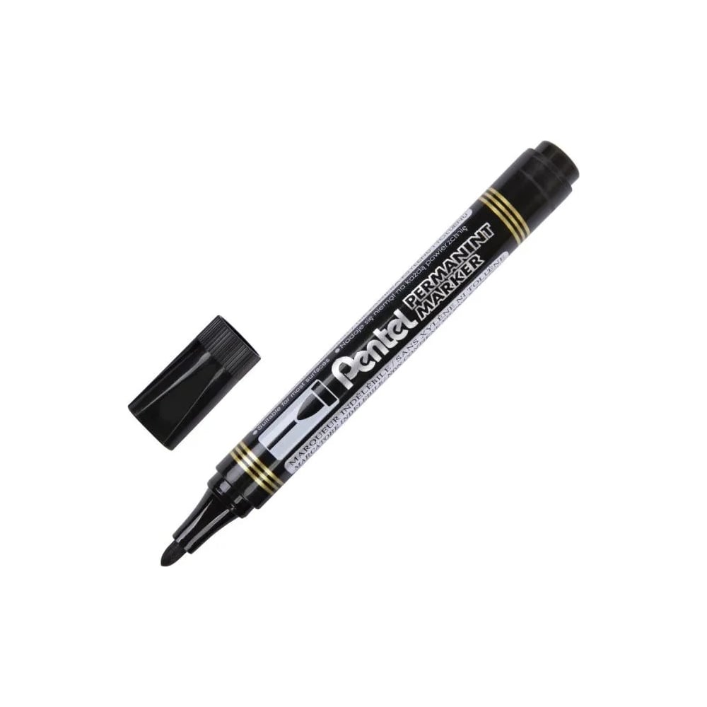 Перманентный маркер Pentel маркер кисть с подкачкой чернил pentel в блистере