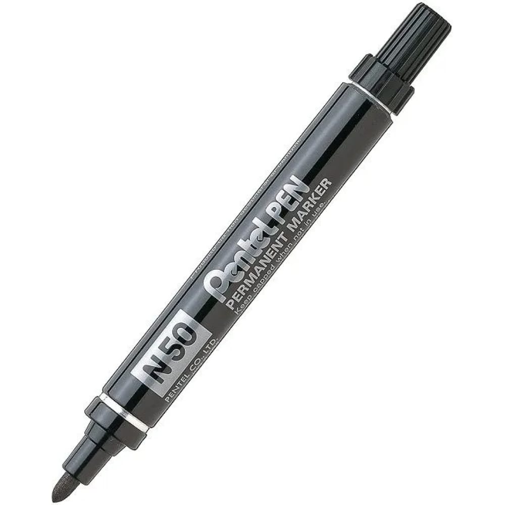 Перманентный маркер Pentel маркер кисть с подкачкой чернил pentel в блистере