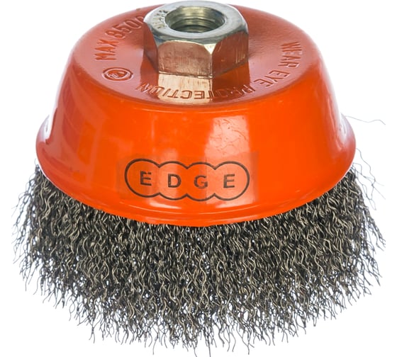 Изображение товара Щетка чашеобразная гофрированная (100 мм; М14) EDGE by PATRIOT 813010003