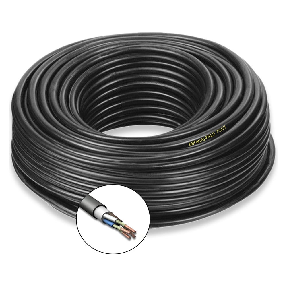 Силовой кабель ПРОВОДНИК, цвет черный OZ10109L1 ввгнг(a)-frls - фото 1
