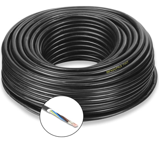 Изображение товара Силовой кабель ПРОВОДНИК ввгнг(a)-frls 5x1.5 мм2, 1м OZ219956L1