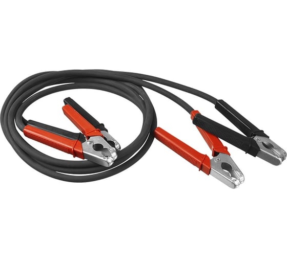 Изображение товара Морозостойкие пусковые провода в сумке МАСТЕР Зубр 59330-400-3 (400А, 3м)