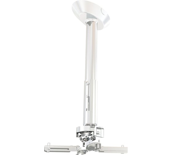 Изображение товара Универсальный потолочный комплект Wize Pro PR35A-W крепление, штанга 60-90 см, площадка к потолку для проектора 114663