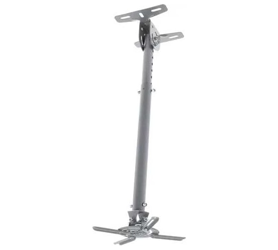 Изображение товара Универсальный потолочный комплект Wize WPB-S крепление, штанга 43-64 см, площадка к потолку для проектора 54223