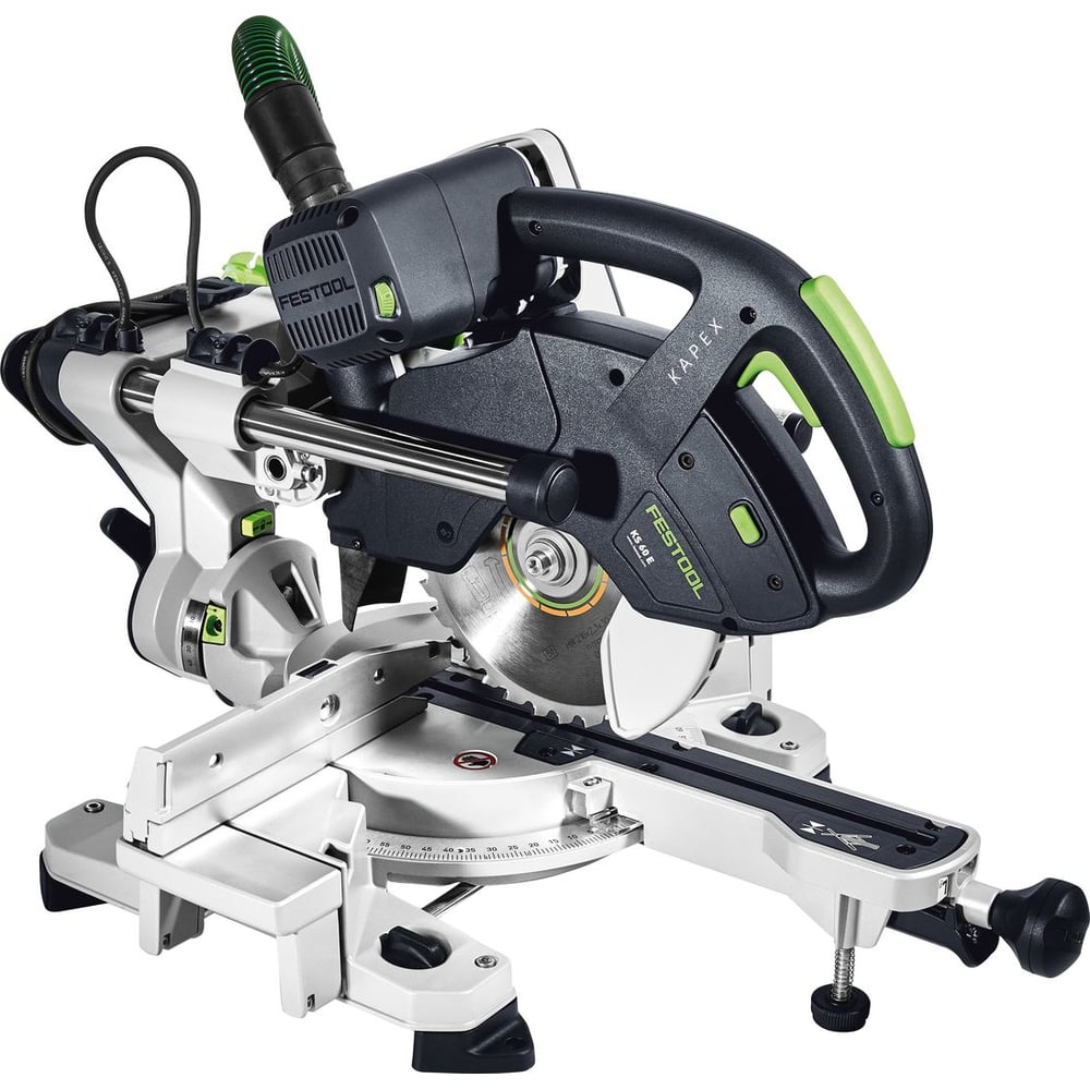 Изображение товара Профессиональная торцовочная пила Festool KS 60 E-SET 230V с регулятором оборотов