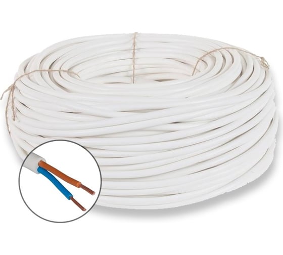 Изображение товара Бытовой провод ПРОВОДНИК пвс 2x0.5 мм2, 150м OZ61870L150