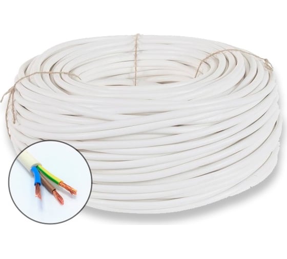 Изображение товара Бытовой провод ПРОВОДНИК пвс 3x4 мм2, 15м OZ70421L15