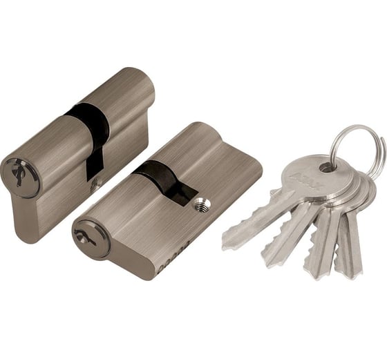 Изображение товара Цилиндровый механизм AJAX (AX100/60) AX1000Key60 (25+10+25)/HD AB бронза 4Key 44837