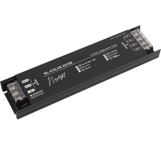 Изображение товара Блок питания Neylight 24v 150w led ip44 NL-CVLV6-24150