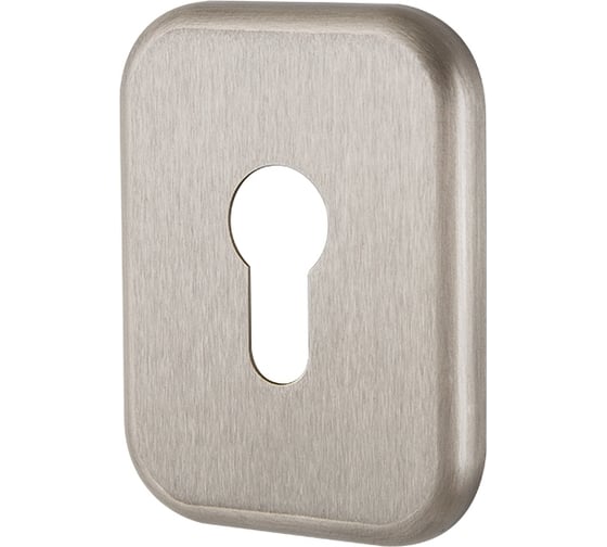 Изображение товара Декоративная квадратная накладка на цилиндр ARMADILLO ET-DEC SQ (ATC Protector 1) SN-3 матовый никель 34363