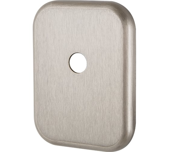 Изображение товара Декоративная квадратная накладка на цилиндр со штоком ARMADILLO BK-DEC SQ (ATC Protector 1) SN-3 матовый никель 34355