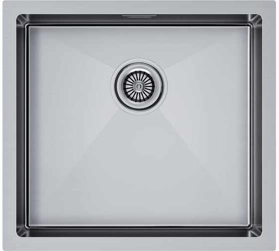 Изображение товара Кухонная мойка Paulmark GERBERG 48 UNI, брашированная нержавеющая сталь, 480х440мм, PM214844-BS