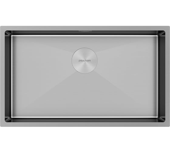 Изображение товара Кухонная мойка Paulmark NEXT 74 UNI, брашированная нержавеющая сталь, 740х440мм, PM217444-BS