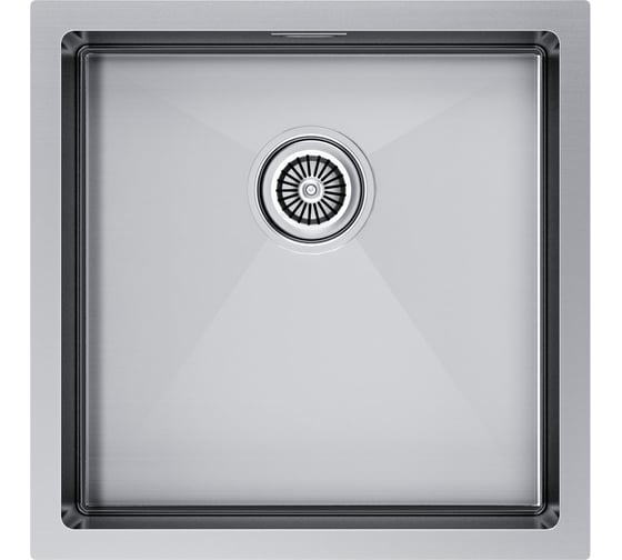 Изображение товара Кухонная мойка Paulmark GERBERG 44 UNI, брашированная нержавеющая сталь, 440х440мм, PM214444-BS