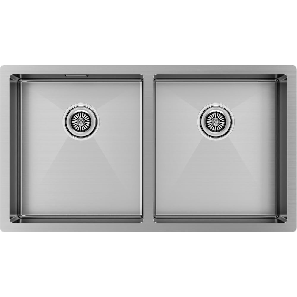 Изображение товара Мойка Paulmark TWIN из нержавеющей стали 780x440 мм PM237844-BS