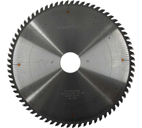 Изображение товара Пила дисковая для пильных центров 400x4.4/3.2x65 мм, Z72, трапеция Woodtec ВИ 337413