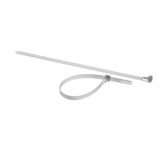 Изображение товара Нейлоновый хомут Зубр МАСТЕР многоразовый, 7,5 мм x 250 мм, 100 шт 309240-75-250