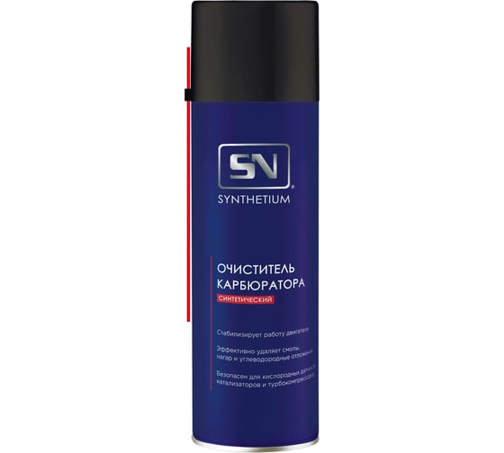 Изображение товара Очиститель карбюратора SYNTHETIUM Sn аэрозоль SN1420