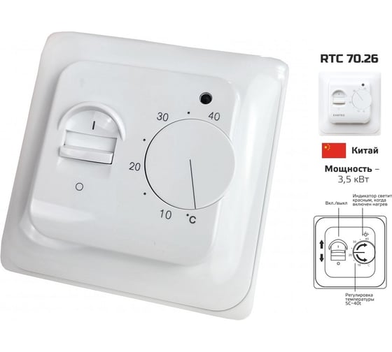 Изображение товара Комплект инфракрасного пленочного теплого пола EASTEC 2м2 Orange PTC 2