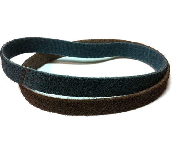 Изображение товара Лента шлифовальная нетканая (30х650 мм; Р80; коричневая) GLOB НШЛ30х650Р80