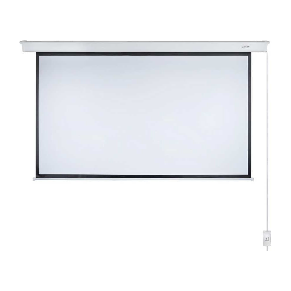 Изображение товара Экран с электроприводом Master Control Lumien 163х220 см 96\" белый матовый