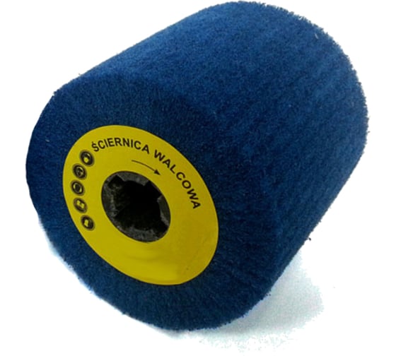 Изображение товара Валик шлифовальный лепестковый на нетканой основе (100х100х19 мм; мелкое зерно) GLOB ШЛ100х100х19МЗ