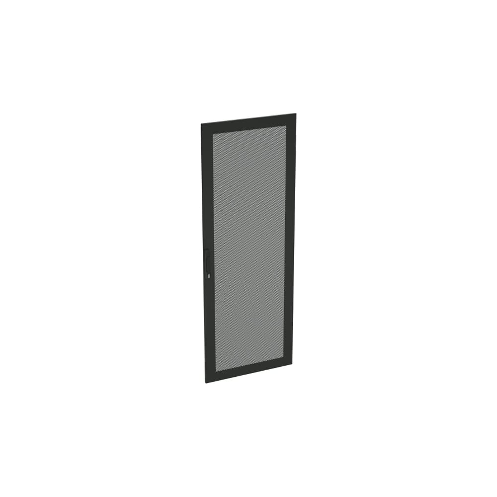 фото Одностворчатая перфорированная дверь для напольных 19" it-корпусов дкс серии cqe 47u 2200x600, ral9005 dkc