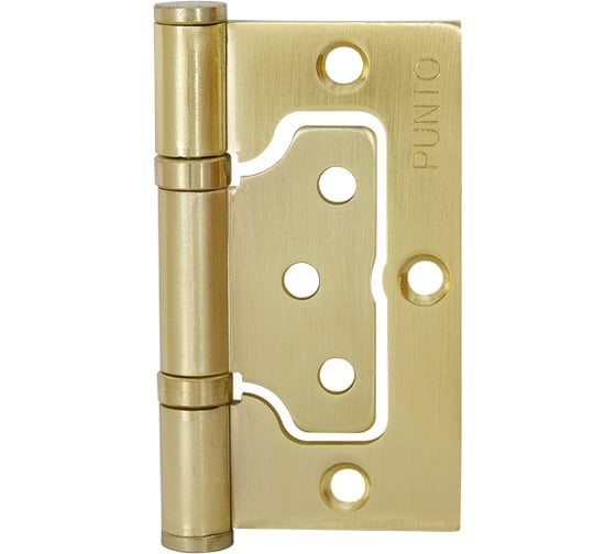 Изображение товара Универсальная петля без врезки PUNTO IN3200W-HD SB (200-2B/HD 75x2,5) матовое золото 35743