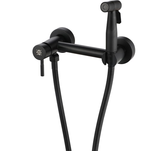 Изображение товара Смеситель с гигиеническим душем РМС o25 SUS129BL-5-2