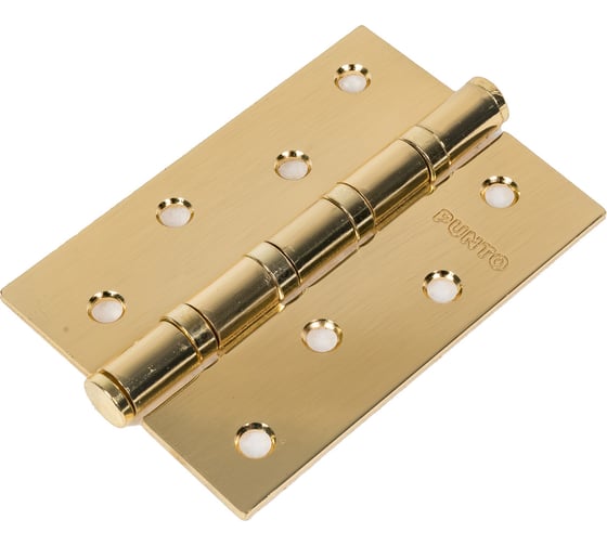 Изображение товара Универсальная петля PUNTO IN4100U-HD SB (4B/HD 100x70x2.5) матовое золото, подвес 31011