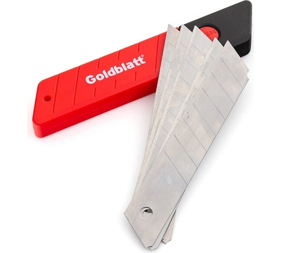 Изображение товара Набор из 5 лезвий 18 мм Goldblatt G08215