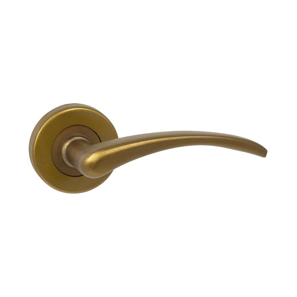 Изображение товара Анодированная ручка PUNTO LM/AN R.H50.015 AB-6 бронза для межкомнатных и входных дверей