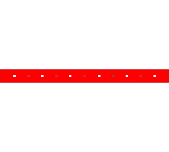 Изображение товара Cкребок Cомас Optima 100, 5, LX, для всасывающих балок 1120 мм, задний ACGM X9065113